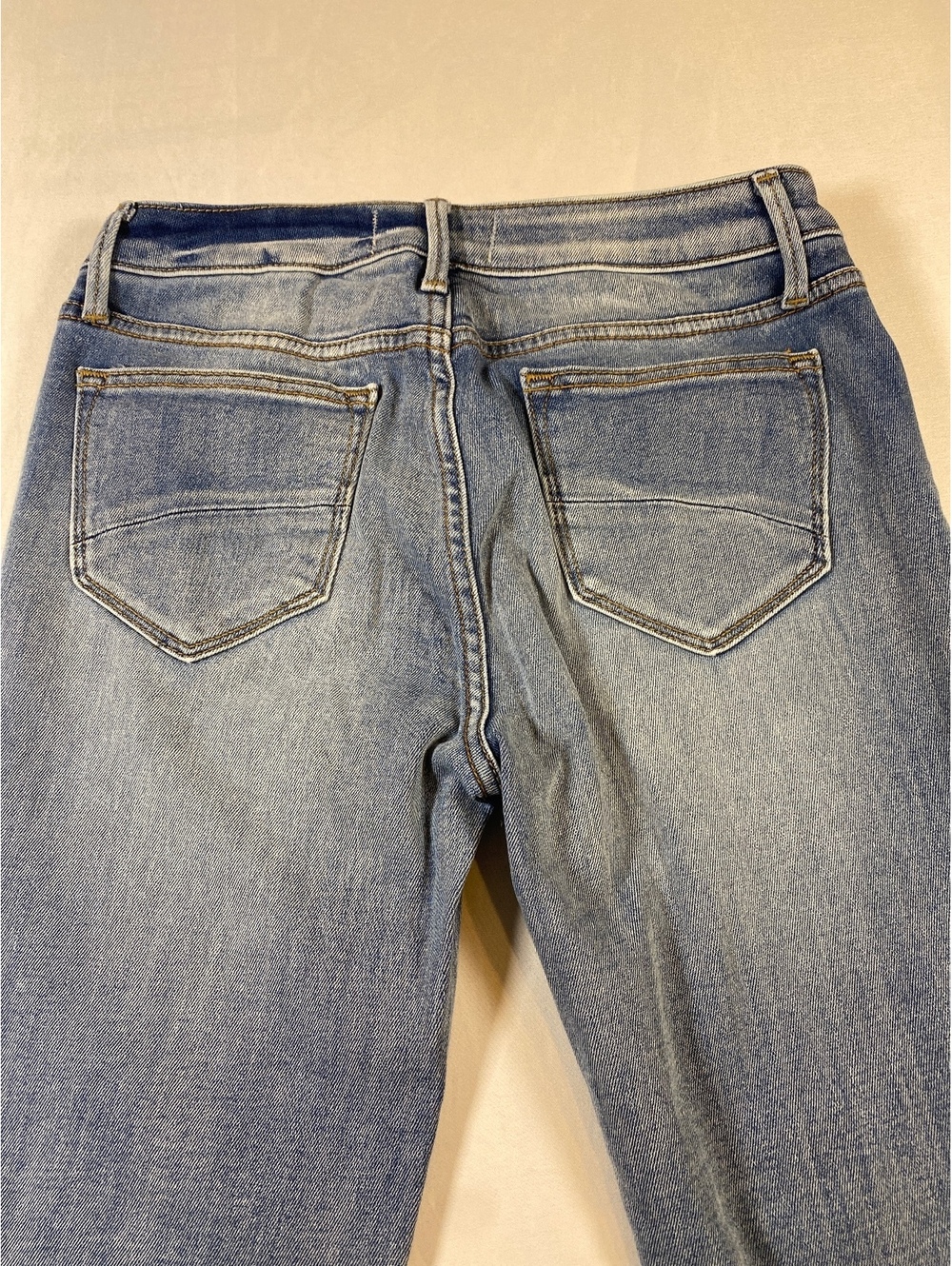 Driftwood Colette Plaid Cuff Women Jeans Size 26 - Picture 9 of 9